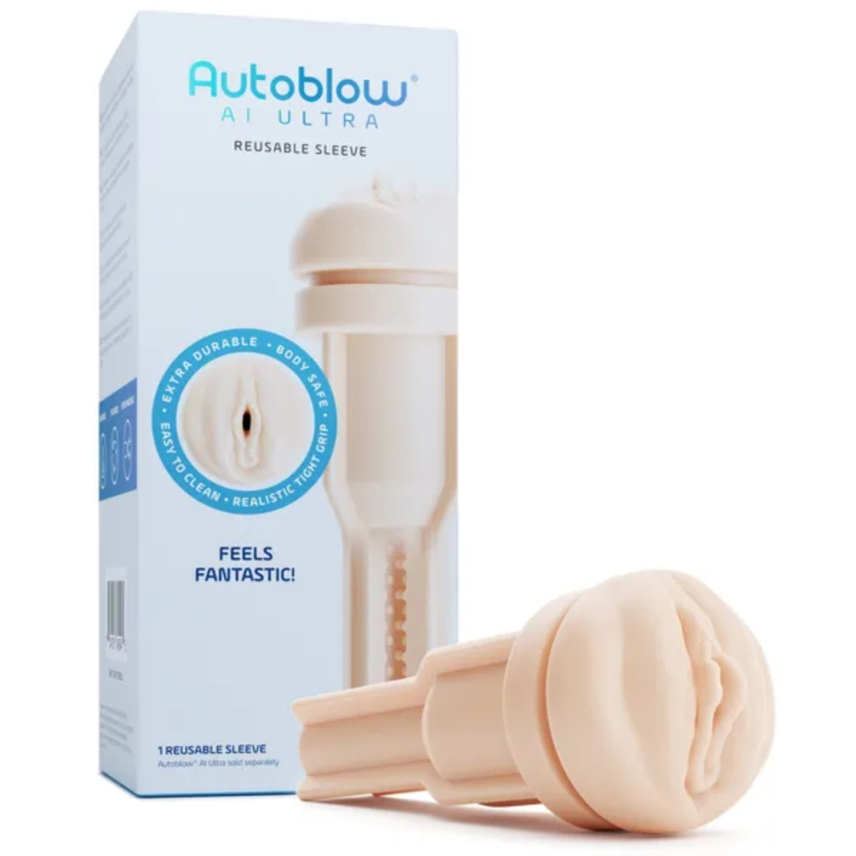 Autoblow AI Ultra Vagina Sleeve - Vanilla – FeelGoodStore