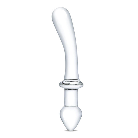 Glas - Classic Curved Dual-Ended Dildo - FeelGoodStore UK