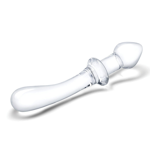 Glas - Classic Curved Dual-Ended Dildo - FeelGoodStore UK