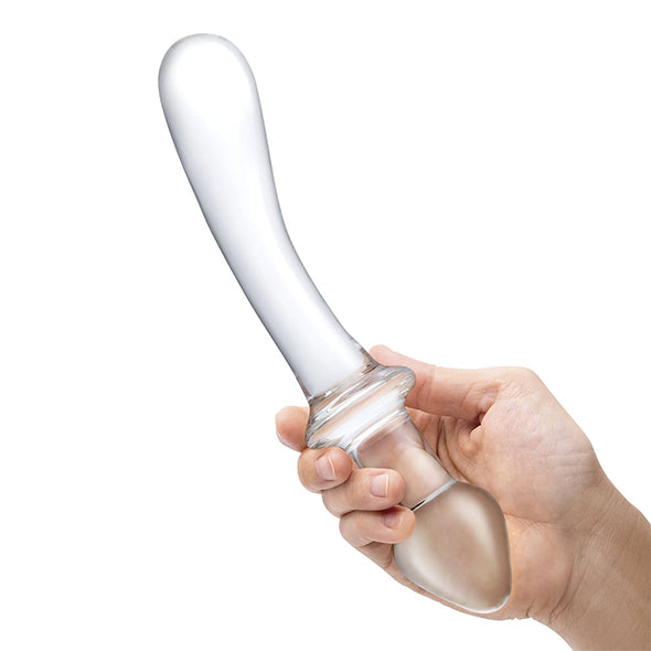 Glas - Classic Curved Dual-Ended Dildo - FeelGoodStore UK