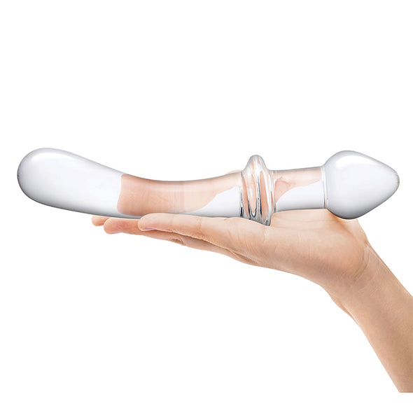 Glas - Classic Curved Dual-Ended Dildo - FeelGoodStore UK