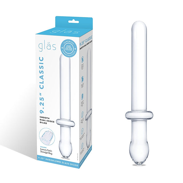 Glas - Classic Smooth Dual-Ended Dildo - FeelGoodStore UK