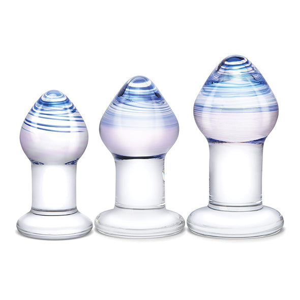 Glas - Pleasure Droplets Anal Training Kit 3 pcs - FeelGoodStore UK