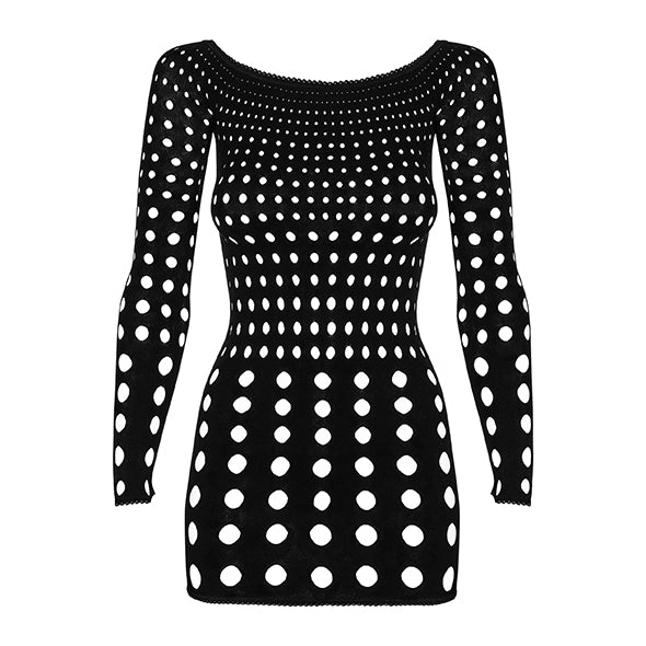 Obsessive -  Rocker dress black S/M/L - FeelGoodStore UK