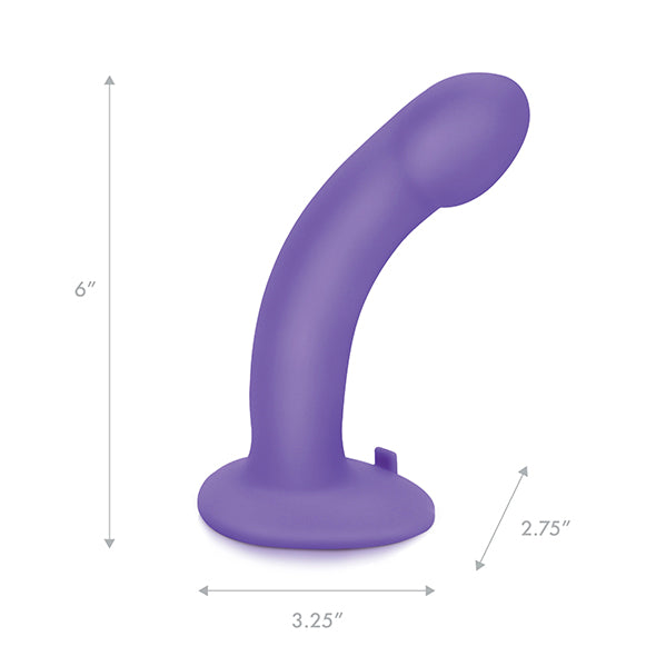 Pegasus - 6 Curved Realistic Silicone Peg with harness included - FeelGoodStore UK