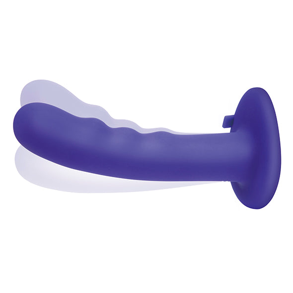 Pegasus - 6 Curved Wave Silicone Peg with harness included - FeelGoodStore UK