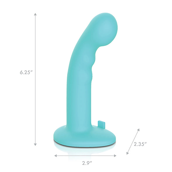 Pegasus - 6” Remote Control Ripple P-Spot G-Spot Silicone Peg with Harness  - FeelGoodStore UK