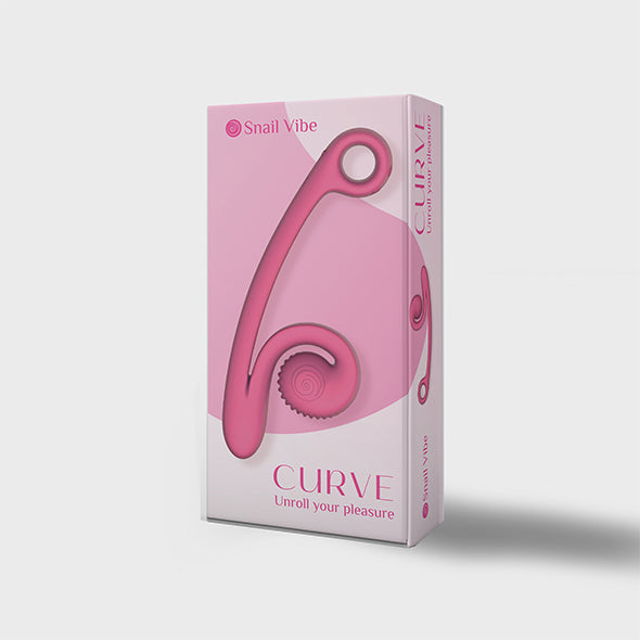 Snail Vibe - Curve Vibrator Pink - FeelGoodStore UK