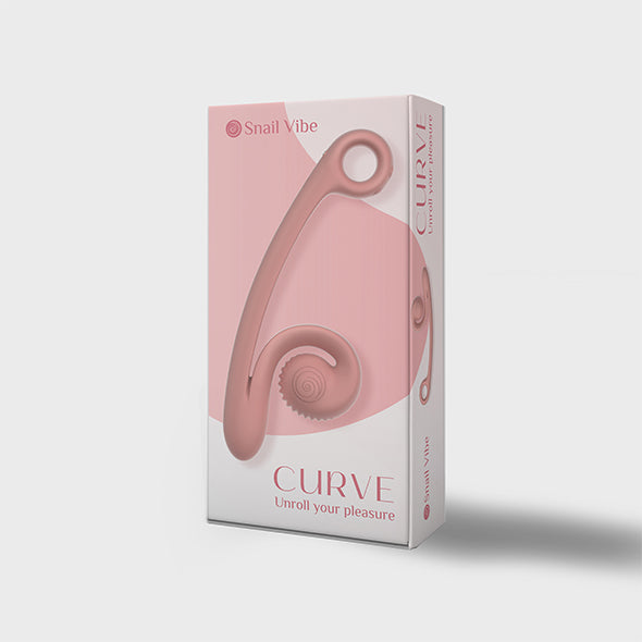 Snail Vibe - Curve Vibrator Peachy Pink - FeelGoodStore UK