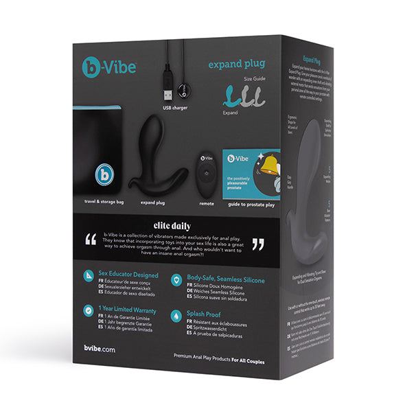 B-Vibe - Expand Plug - FeelGoodStore UK