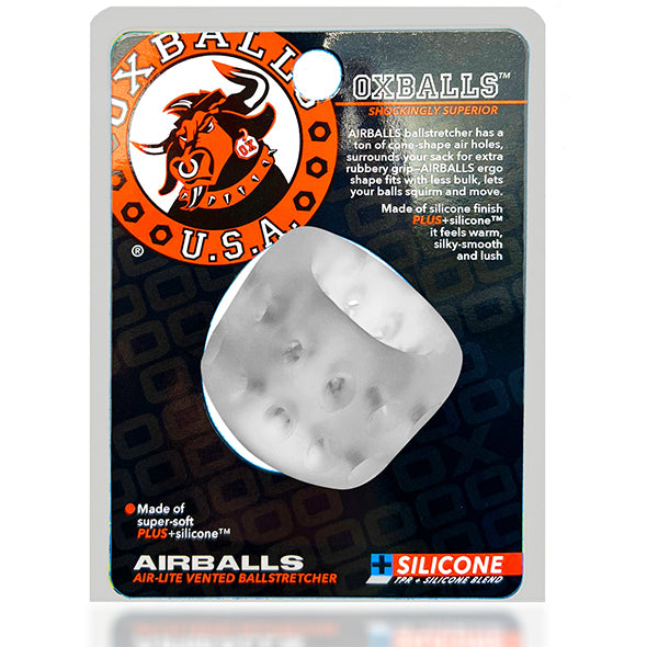 Oxballs - Airballs Air-Lite Ballstretcher Clear Ice - FeelGoodStore UK