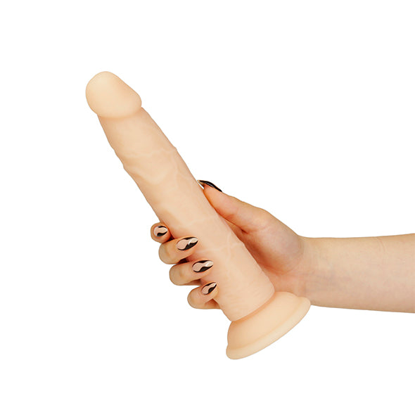 Naked Addiction - 22,8 cm Silicone Bendable Dual Density Dildo Vanilla - FeelGoodStore UK