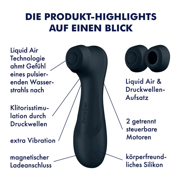 Satisfyer - Pro 2 Generation 3 Black - FeelGoodStore UK