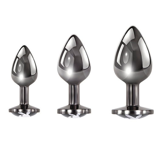 Playboy Pleasure - Pleasure 3 Ways Anal Plug Set - FeelGoodStore UK