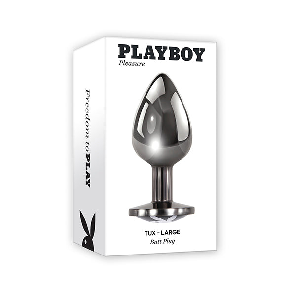 Playboy Pleasure - Tux Aluminium Buttplug - Large - FeelGoodStore UK