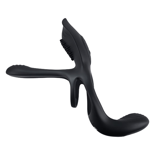 Playboy Pleasure - The 3 Way - Cockring Black - FeelGoodStore UK