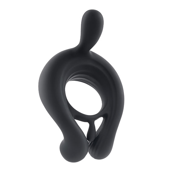 Playboy Pleasure - Triple Play Cockring Black - FeelGoodStore UK