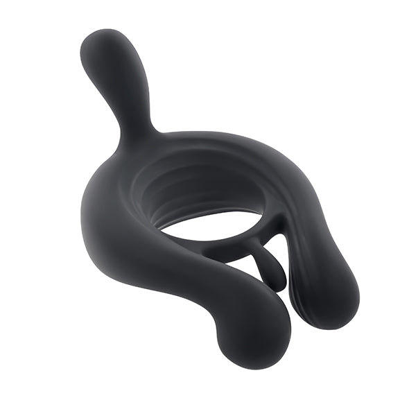 Playboy Pleasure - Triple Play Cockring Black - FeelGoodStore UK