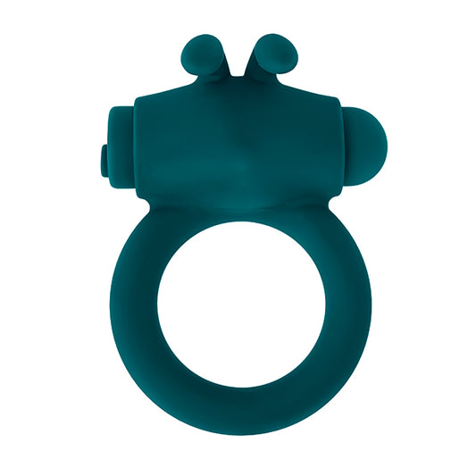 Playboy Pleasure - Bunny Buzzer Cockring - Teal - FeelGoodStore UK