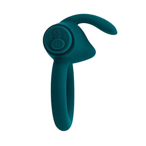 Playboy Pleasure - Bunny Buzzer Cockring - Teal - FeelGoodStore UK