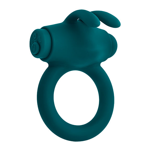 Playboy Pleasure - Bunny Buzzer Cockring - Teal - FeelGoodStore UK