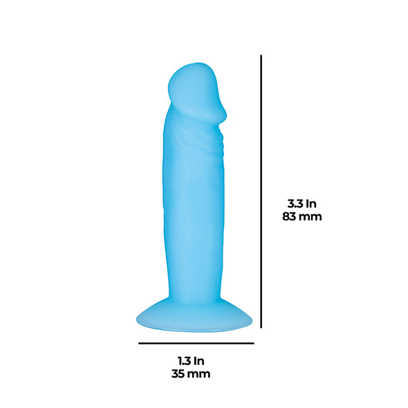 Addiction - Silly Willy - Silicone dildo - Glow in the dark - FeelGoodStore UK