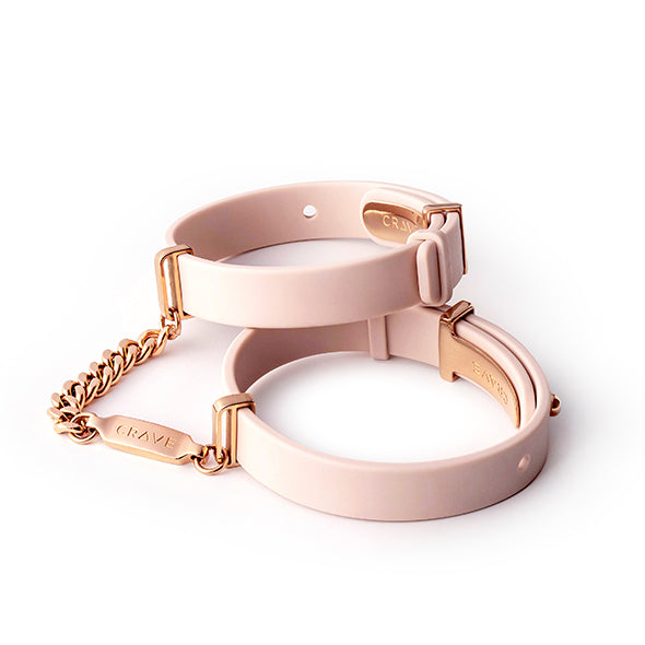 Crave - ID Cuffs Pink/Rose Gold - FeelGoodStore UK