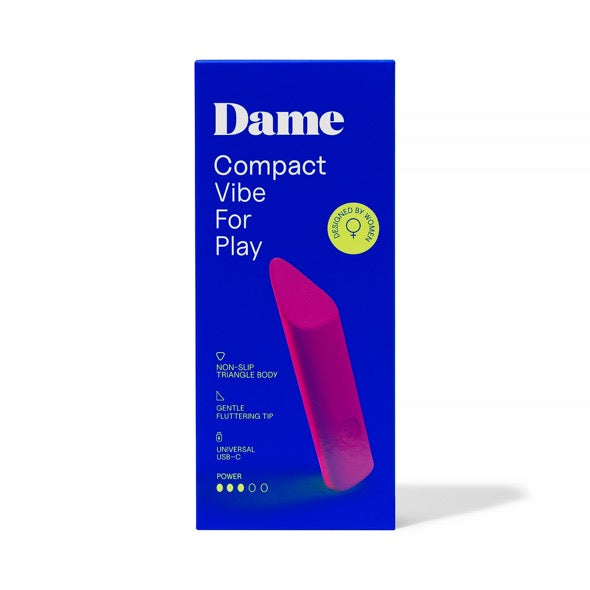 Dame - Zig Compact Vibrator Magenta - FeelGoodStore UK