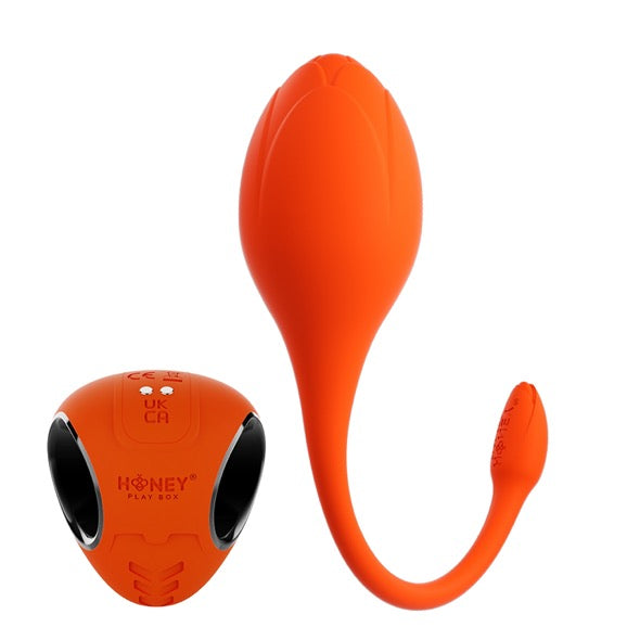 HoneyPlayBox - LILI App-Controlled Egg Vibrator Orange - FeelGoodStore UK