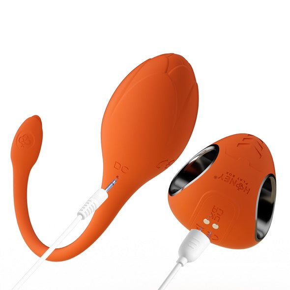 HoneyPlayBox - LILI App-Controlled Egg Vibrator Orange - FeelGoodStore UK