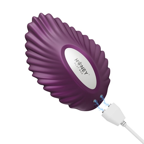 HoneyPlayBox - PEARL App-Controlled Magnetic Panty Vibrator Purple - FeelGoodStore UK