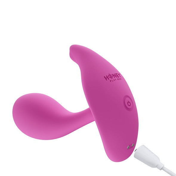 HoneyPlayBox - OLY 2 Pressure Sensing App-enabled Wearable Clit & G Spot Vibrator Pink - FeelGoodStore UK