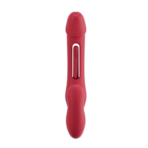 HoneyPlayBox - Harmony Duo App-Controlled Strapless Strap-on Red - FeelGoodStore UK