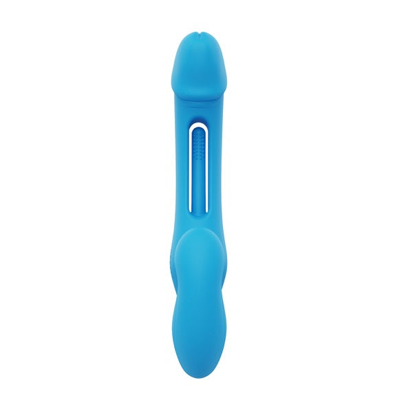 HoneyPlayBox - Harmony Duo App-Controlled Strapless Strap-on Blue - FeelGoodStore UK