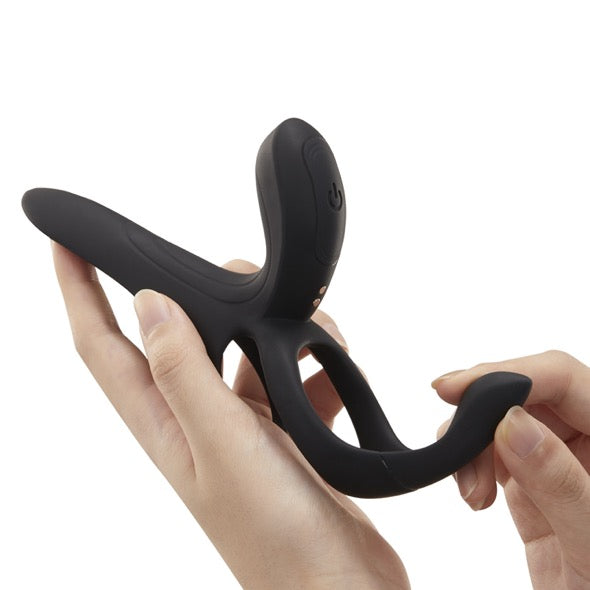 HoneyPlayBox - Pleasure Pivot App-controlled Couples Vibrator Black - FeelGoodStore UK