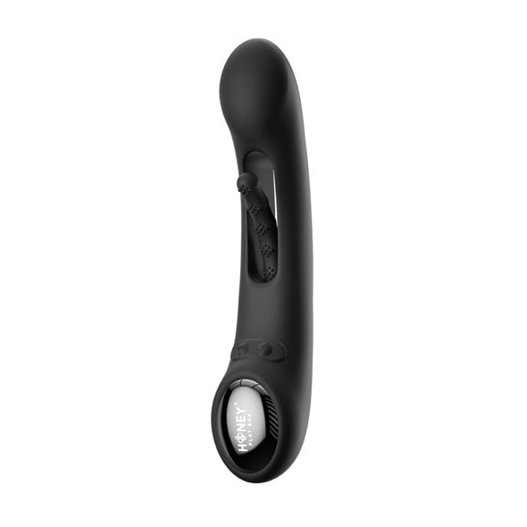 HoneyPlayBox - Tempo-Pressure Sensing App-Controlled Kinky Finger Tapping G-spot Vibrator Black - FeelGoodStore UK