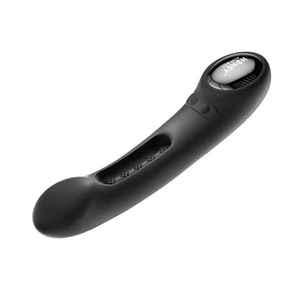 HoneyPlayBox - Tempo-Pressure Sensing App-Controlled Kinky Finger Tapping G-spot Vibrator Black - FeelGoodStore UK