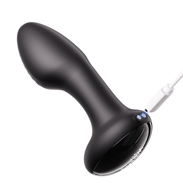 HoneyPlayBox - Frenzy-Pressure Sensing App-Controlled Rotating Butt Plug Black - FeelGoodStore UK