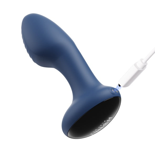 HoneyPlayBox - Frenzy-Pressure Sensing App-Controlled Rotating Butt Plug Blue - FeelGoodStore UK