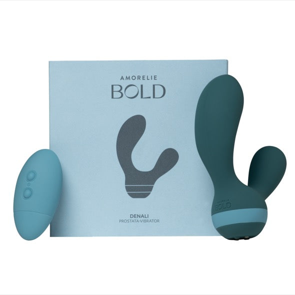 AMORELIE BOLD - Denali Prostate Vibrator Blue - FeelGoodStore UK