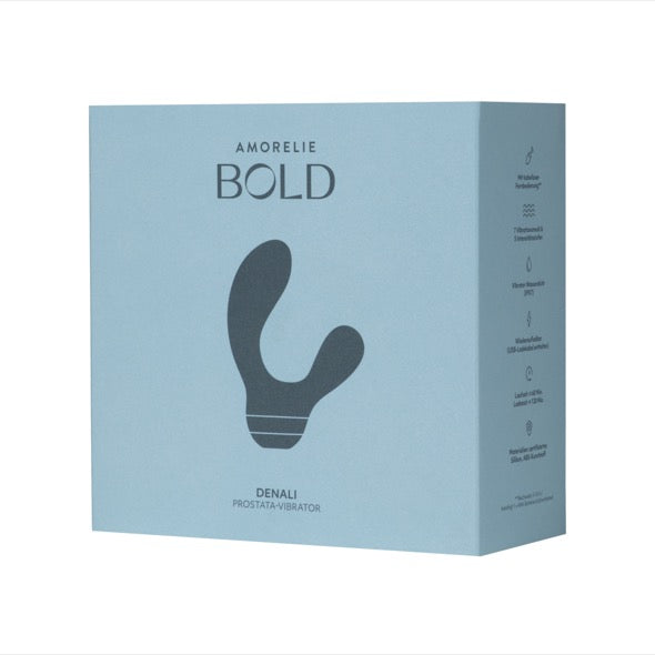 AMORELIE BOLD - Denali Prostate Vibrator Blue - FeelGoodStore UK