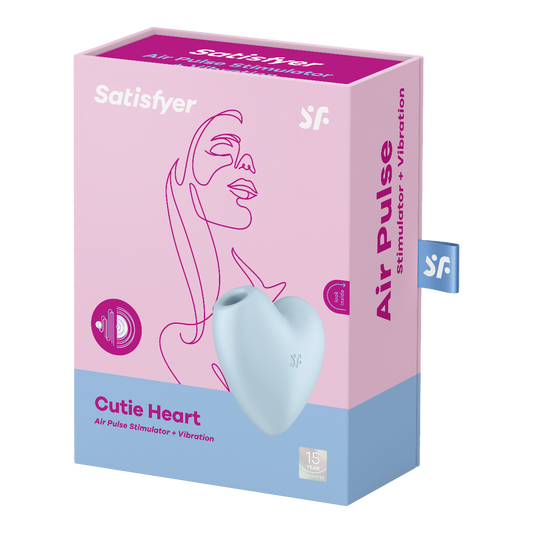 Satisfyer Cutie Heart - Light Red