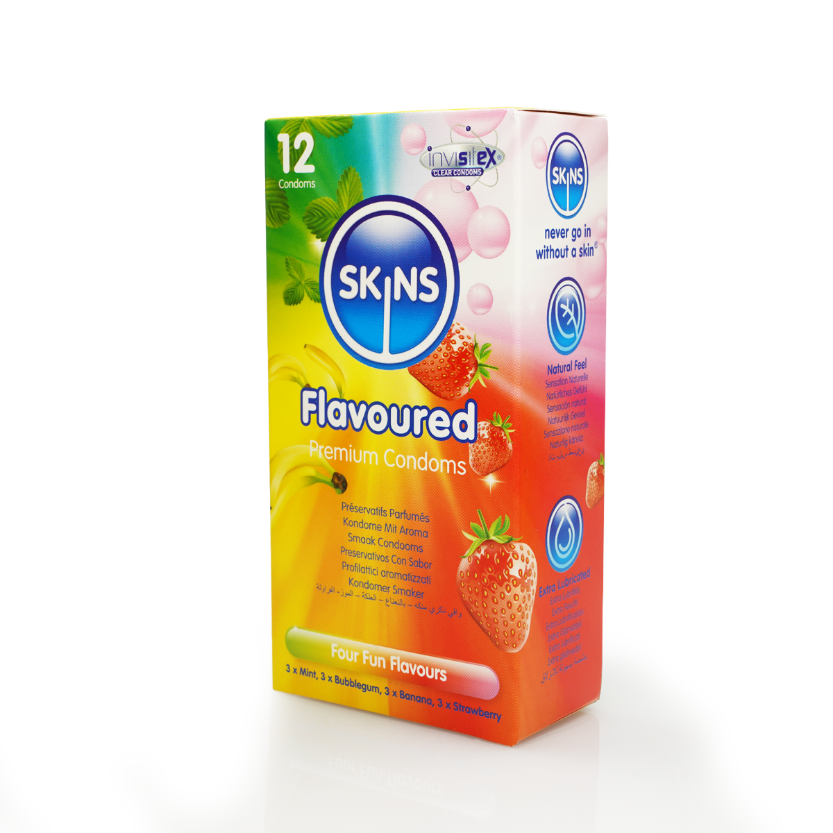 Skins Condoms Flavours 12 Pack