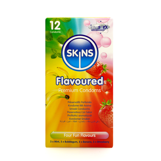 Skins Condoms Flavours 12 Pack