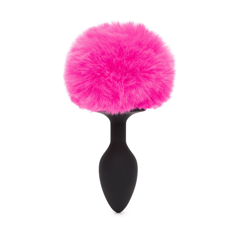 Happy Rabbit Butt Plug Medium - Black/Pink