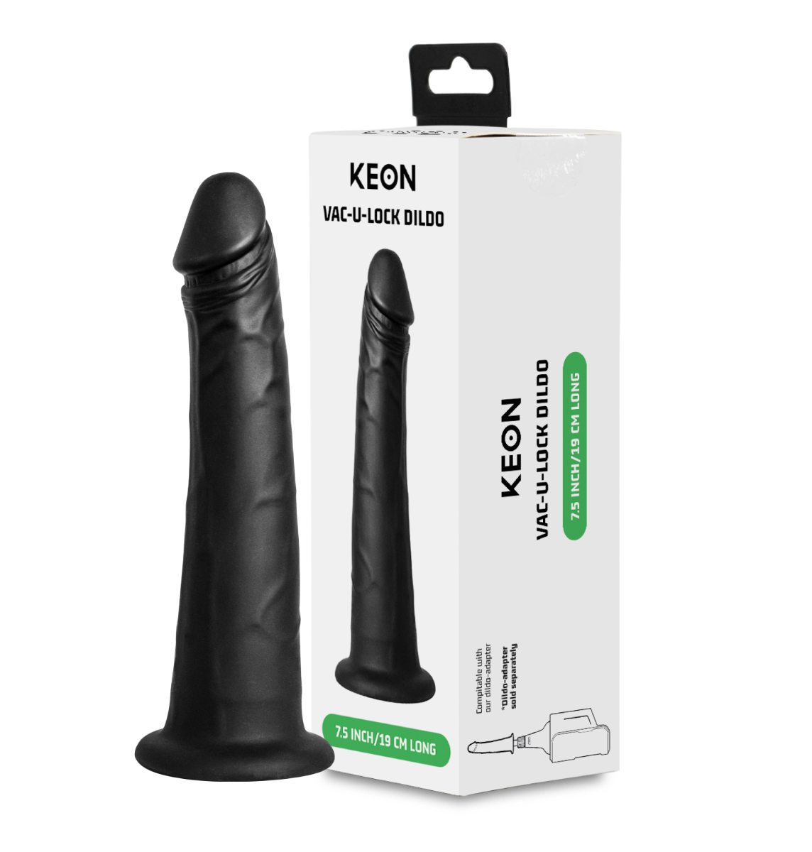 Kiiroo - Keon Accessory - Vacuum Lock Dildo