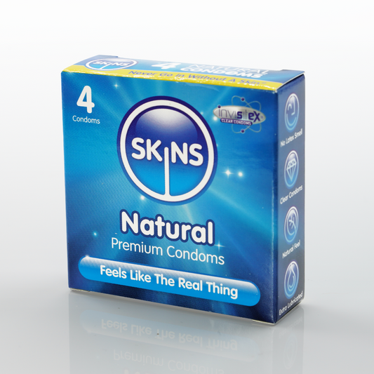 Skins Condoms Natural 4 Pack