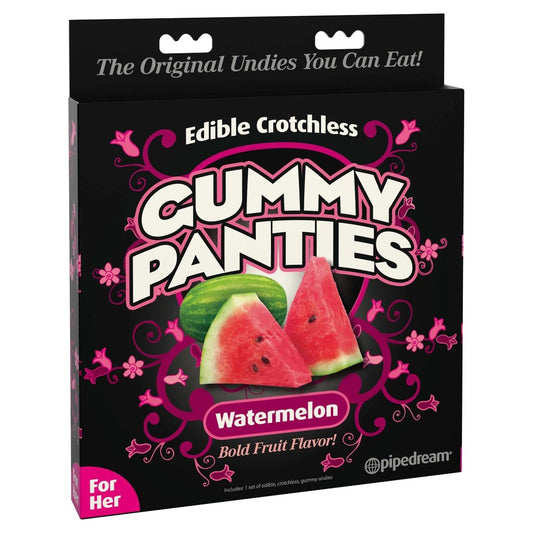 Edible Crotchless Gummy Panties - Watermelon - FeelGoodStore UK