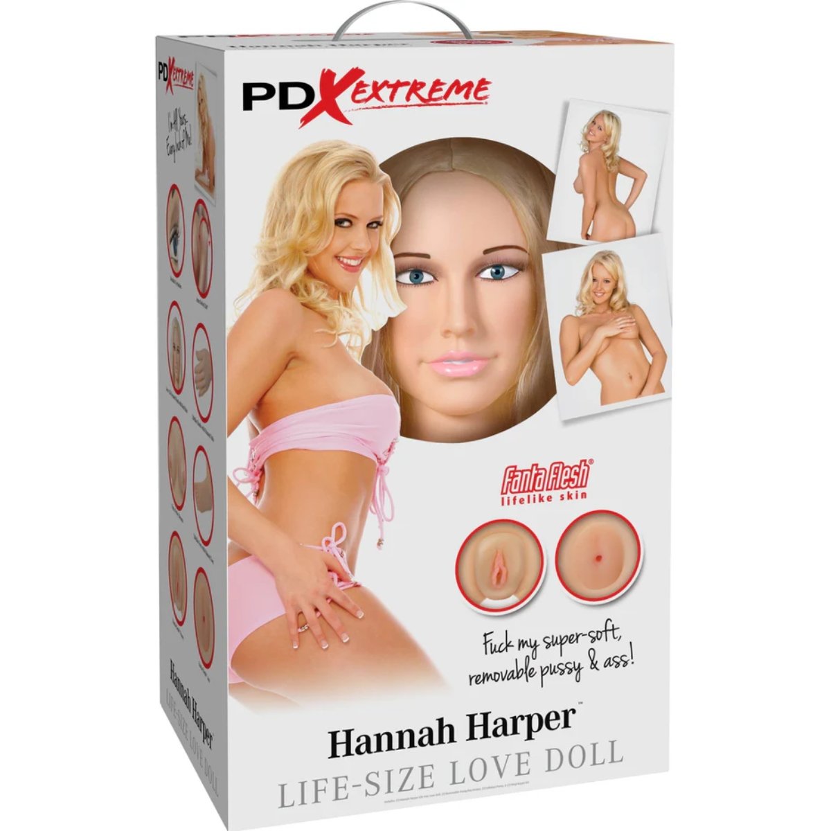 PDX Extreme Hannah Harper Life-Size Love Doll - Light - FeelGoodStore UK