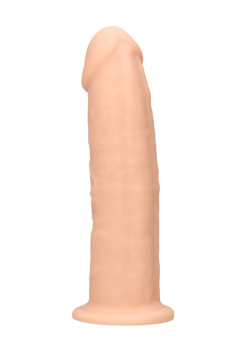 Real Rock Silicone Dildo Without Balls 6" (Flesh)